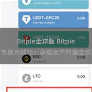 Bitpie全球版 Bitpie钱包使用技巧：多链资产管理全攻略