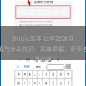 Bitpie新手 比特派钱包下载与安装教程：简单易懂，新手必看