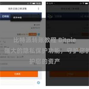比特派转账教程 Bitpie钱包：强大的隐私保护功能，守护您的资产