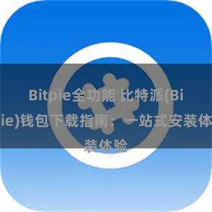 Bitpie全功能 比特派(Bitpie)钱包下载指南：一站式安装体验