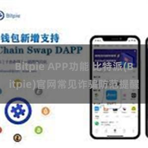 Bitpie APP功能 比特派(Bitpie)官网常见诈骗防范提醒