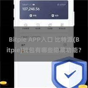 Bitpie APP入口 比特派(Bitpie)钱包有哪些隐藏功能？