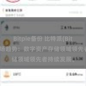 Bitpie备份 比特派(Bitpie)钱包市场趋势：数字资产存储领域领先者持续发展。