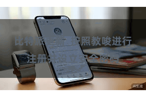比特派更新  按照教唆进行注册并设立安全密码