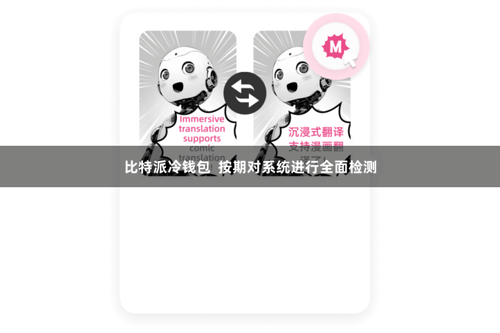 比特派冷钱包  按期对系统进行全面检测