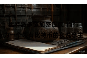 比特派多链加密钱包  而行为一个领有比特币的东说念主